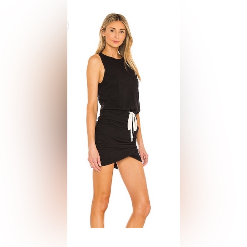 N:PHILANTHROPY Drawstring Waist Black Rise Dress - Picture 3 of 3